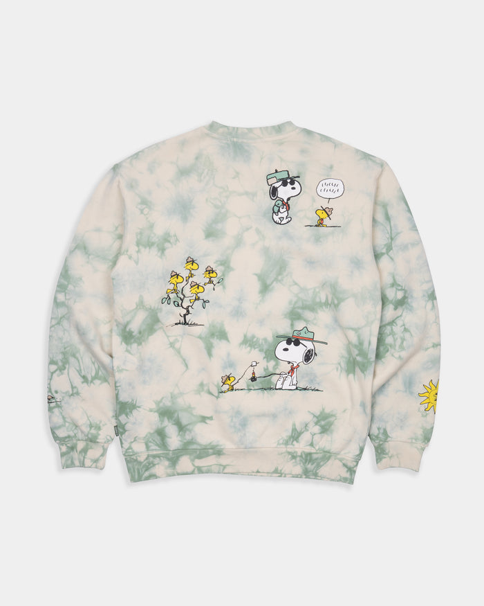 Shop Peanuts Tie Dye Crew Inspired by our National Parks | natural