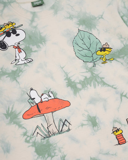 Shop Peanuts Tie Dye Crew Inpsired by our National Parks | natural