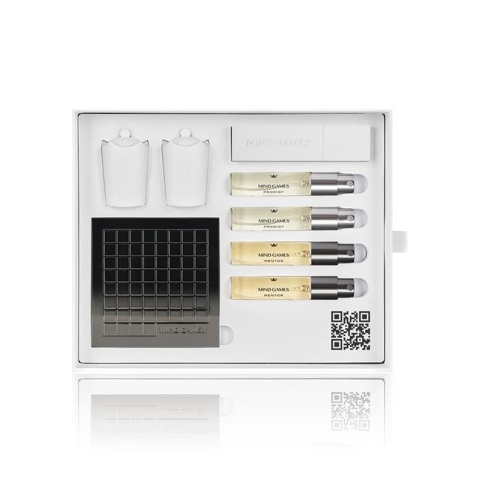 Perfumer Extraordinaire Prodigy and Mentor Discovery Set - 4 x 7.5ml Travel Sprays + Ceramic Diffusers
