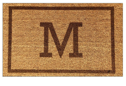 Personalized Faux Coir (Small or Large)