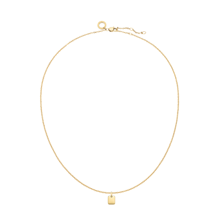 Plate Halskette Gold
