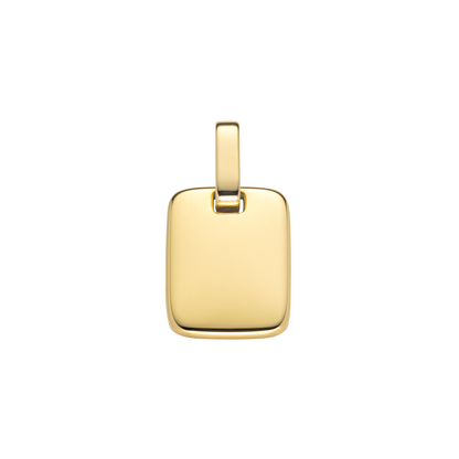 Plate Halskette Gold