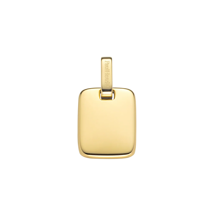 Plate Pendant Gold