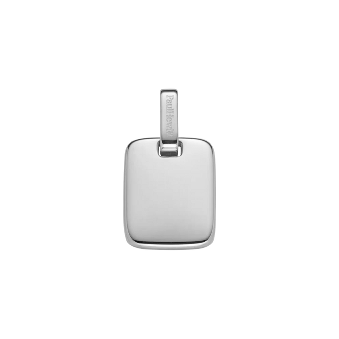 Plate Pendant Silber