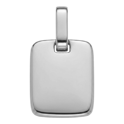 Plate Pendant Silber
