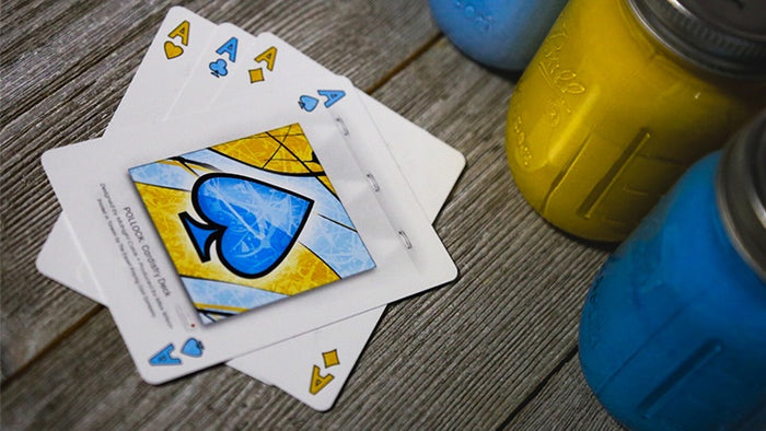 Pollock Playing Cards - Cardistry Deck Playing Cards by RarePlayingCards.com