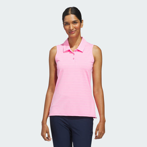 POLO ADIDAS ULTIMATE365 JACQUARD SLEEVELESS FEMME