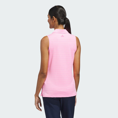 POLO ADIDAS ULTIMATE365 JACQUARD SLEEVELESS FEMME