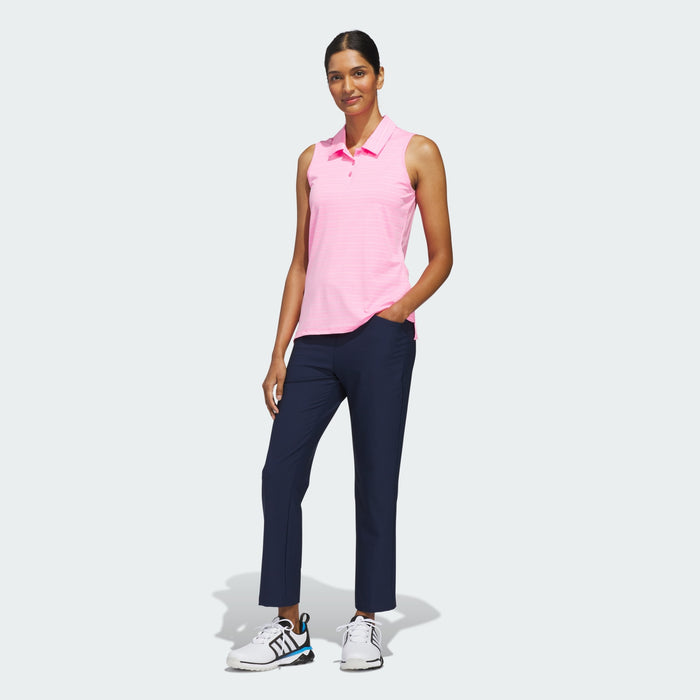 POLO ADIDAS ULTIMATE365 JACQUARD SLEEVELESS FEMME