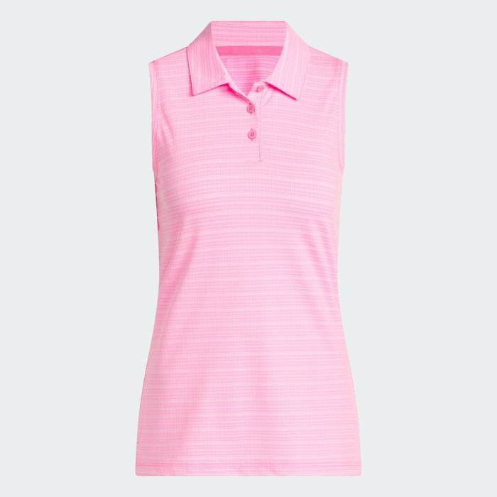 POLO ADIDAS ULTIMATE365 JACQUARD SLEEVELESS FEMME