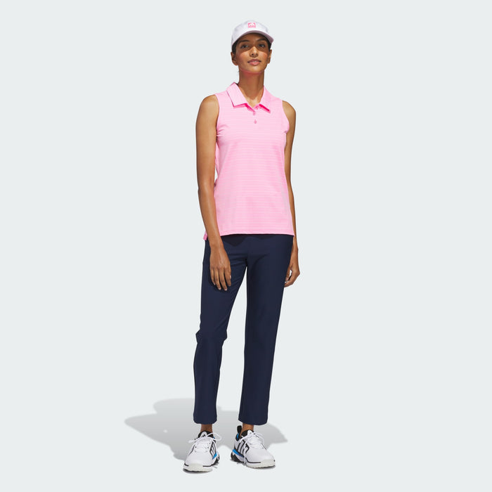 POLO ADIDAS ULTIMATE365 JACQUARD SLEEVELESS FEMME