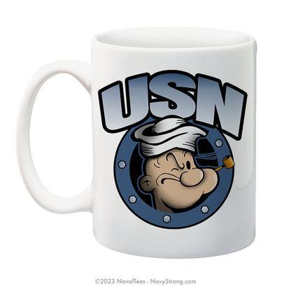 "Popeye Porthole" | 15 oz Coffee Mug