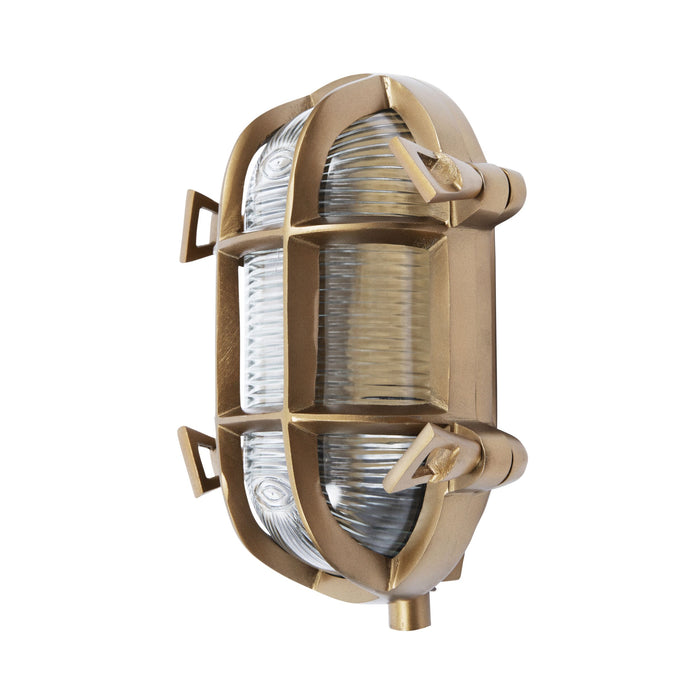Portside Exterior Wall Bracket Antique Brass 15x20cm