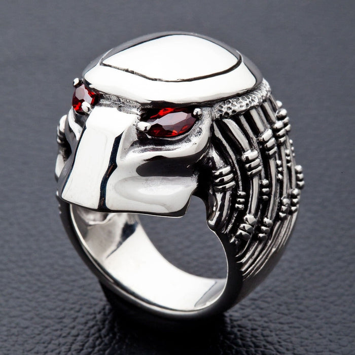 Sterling Silver Predator Ring Side Profile