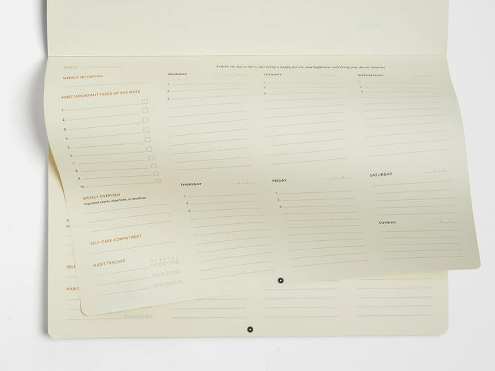 Productivity Planner Weekly Desk Pad