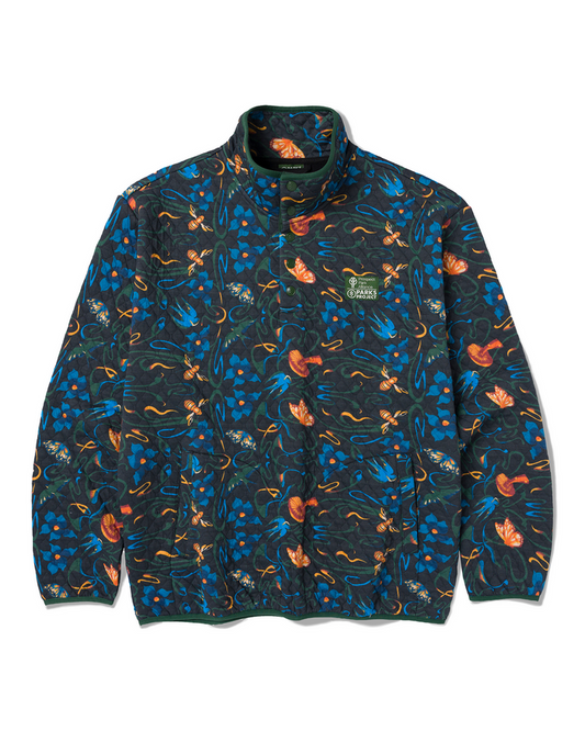 Shop Prospect Park Alliance x Parks Project Quilted Pullover | vintage-black