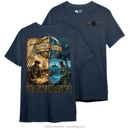 "Quartermaster" Tee | Navy
