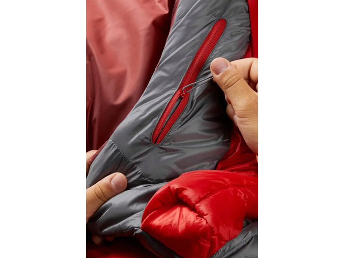 Rab Solar Eco 3 Sleeping Bag (-8 °C) Oxblood Red
