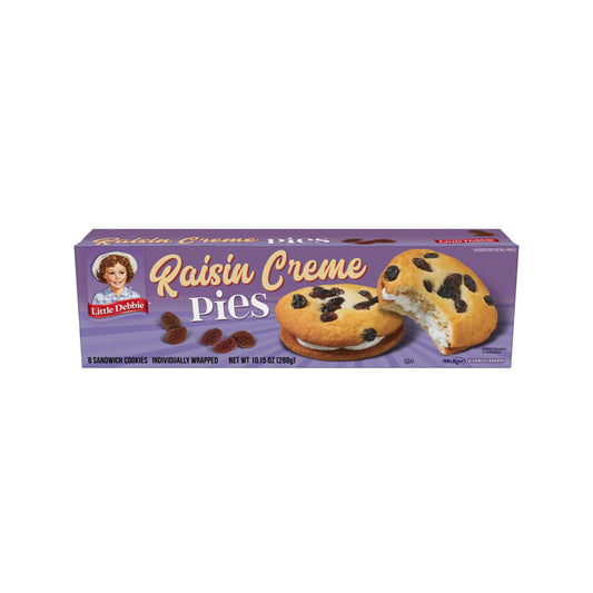Raisin Creme Pies