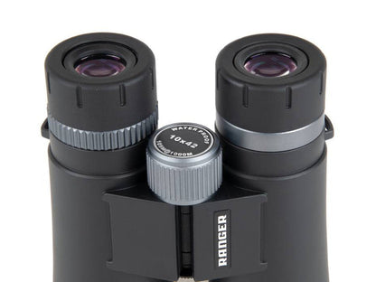 Ranger 10x42 Waterproof Binoculars with Manitoba Bino Case