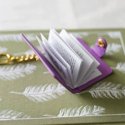Rapunzel Fairytale Book Keychain