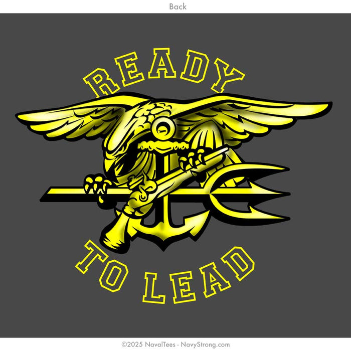 "Ready to Lead" Tee | Charcoal