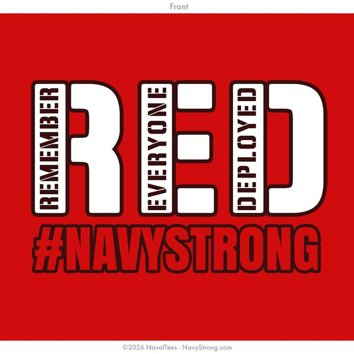 RED FRIDAY "Fleet" Tee | RED