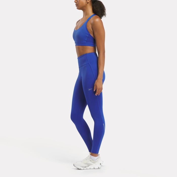 Reebok Apparel Women Lux High-Impact Bra BOUNDLESS BLUE