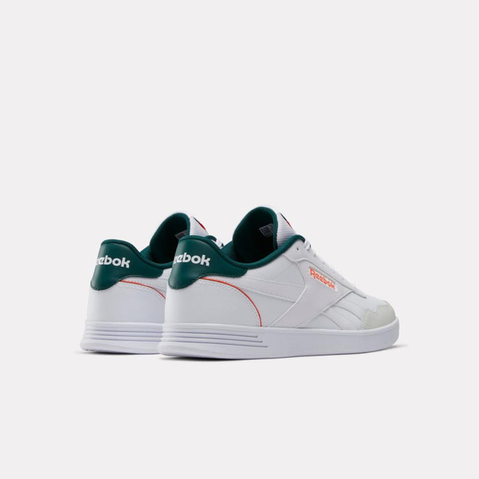 Reebok Footwear Men Reebok Court Advance Shoes FTWRWHITE/COLLEGIATEGREEN/PUMP