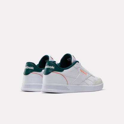 Reebok Footwear Men Reebok Court Advance Shoes FTWRWHITE/COLLEGIATEGREEN/PUMP