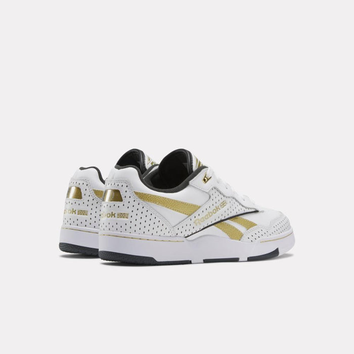 Reebok Footwear Men Victor Solomon BB 4000 II Basketball Shoes WHITE/GOLD/PUREGREY8