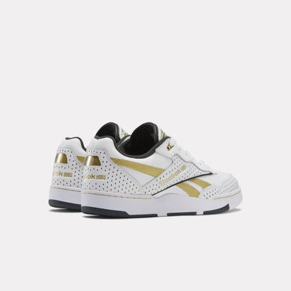 Reebok Footwear Men Victor Solomon BB 4000 II Basketball Shoes WHITE/GOLD/PUREGREY8