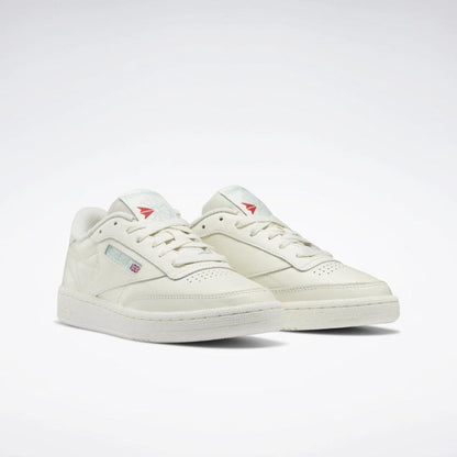 Reebok Footwear Women Club C 85 Women's Shoes CHALK/CHALK/LIGHT SAGE