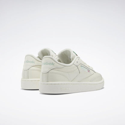 Reebok Footwear Women Club C 85 Women's Shoes CHALK/CHALK/LIGHT SAGE