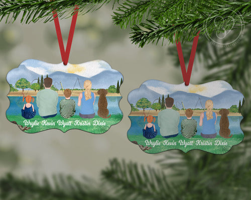 Reel Treasures – Design 1 | Personalized Keepsake Ornament