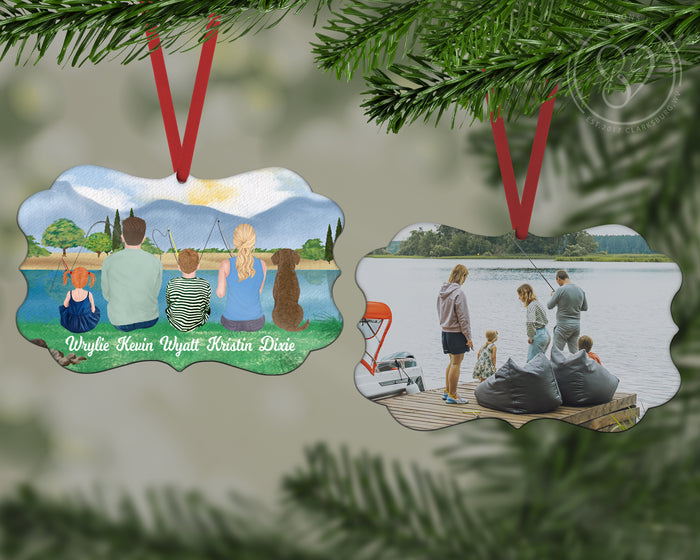Reel Treasures – Design 1 | Personalized Keepsake Ornament
