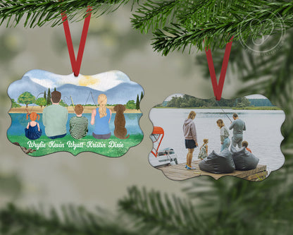 Reel Treasures – Design 1 | Personalized Keepsake Ornament