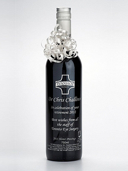 Retirement Celebration - Engraved Bottle & Gift Box