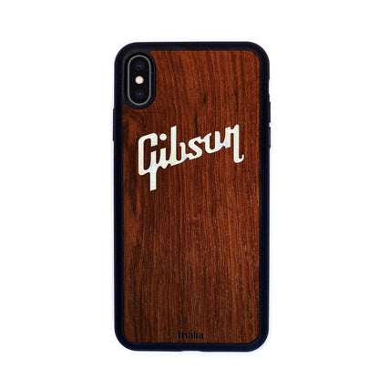 GibsonbyThalia Phone Case Indian Rosewood & Gibson Pearl Logo | Phone Case iPhone XS Max