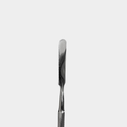 Round flat spatula - Stainless steel - 15 cm - Expert by My Podologie