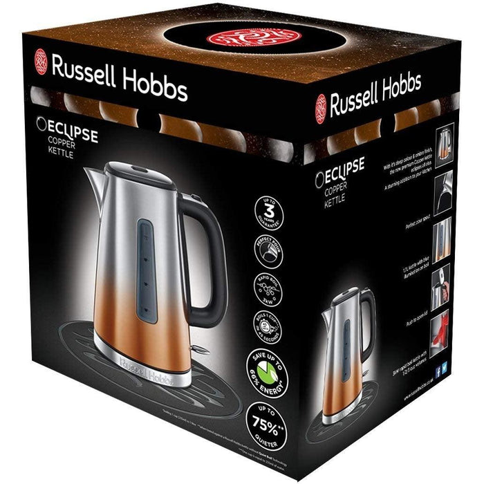 Russell Hobbs 1.7L Eclipse Kettle - Copper Sunset | 25113 from DID Electrical - guaranteed Irish, guaranteed quality service. (6890787209404)