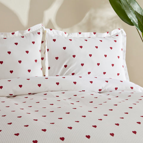 Sarah Anderson Amour, Ensemble de Couvre-Lit en Piqué, Double