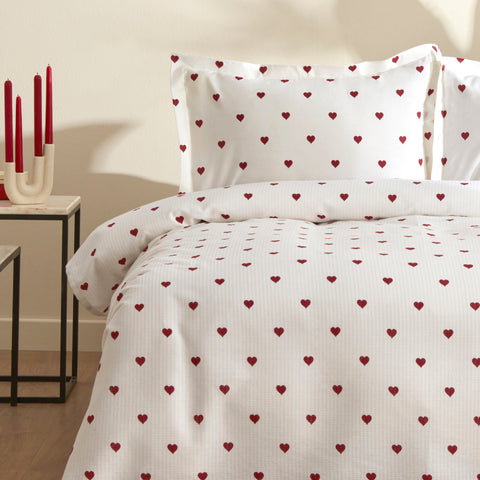 Sarah Anderson Amour, Ensemble de Couvre-Lit en Piqué, Double