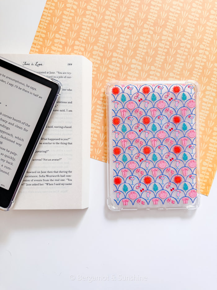 Scalloped Summer Kindle Case and/or Bookmark [Combined Listing]