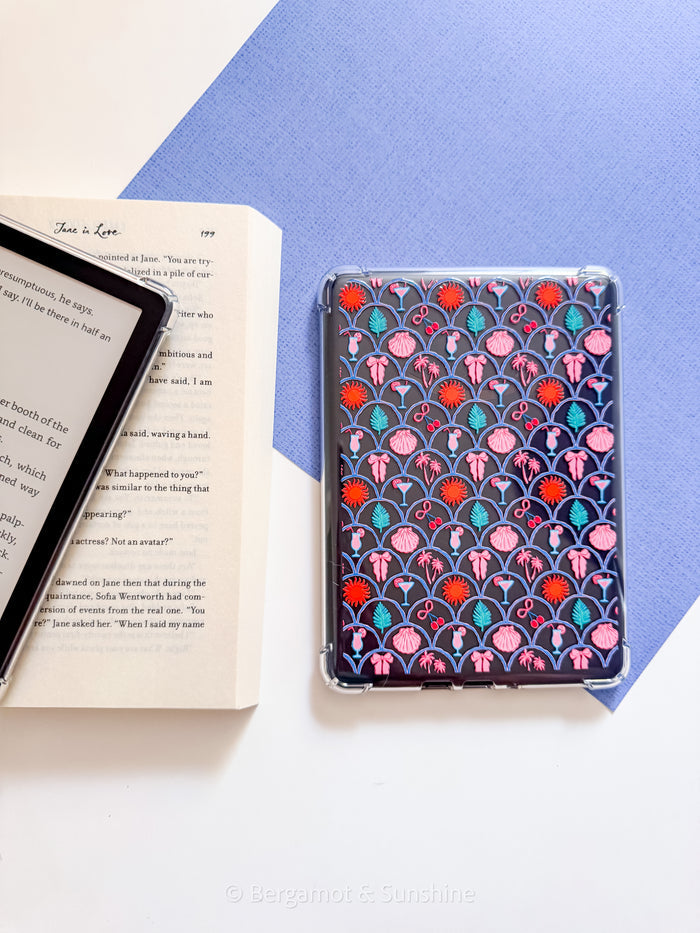 Scalloped Summer Kindle Case and/or Bookmark [Combined Listing]