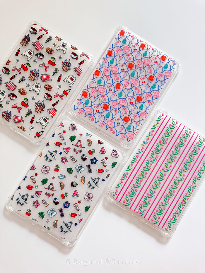 Scalloped Summer Kindle Case and/or Bookmark [Combined Listing]