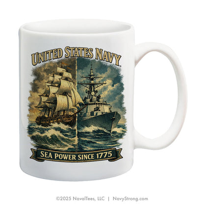 "Sea Power"  | 15 oz Coffee Mug