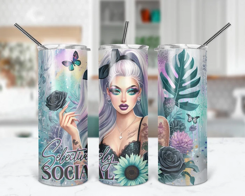 Selectively Social | 20 oz Tumbler