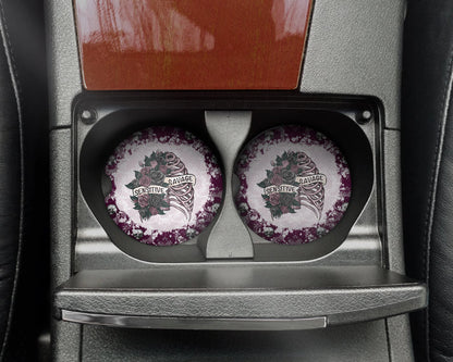 Sensitive Savage | Car Coaster Set