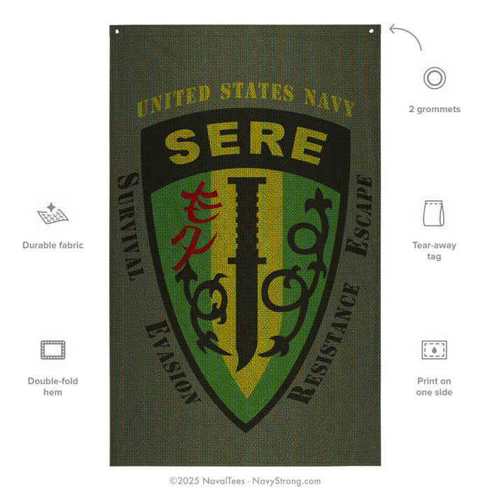 "SERE" Flag | 55" x 34"
